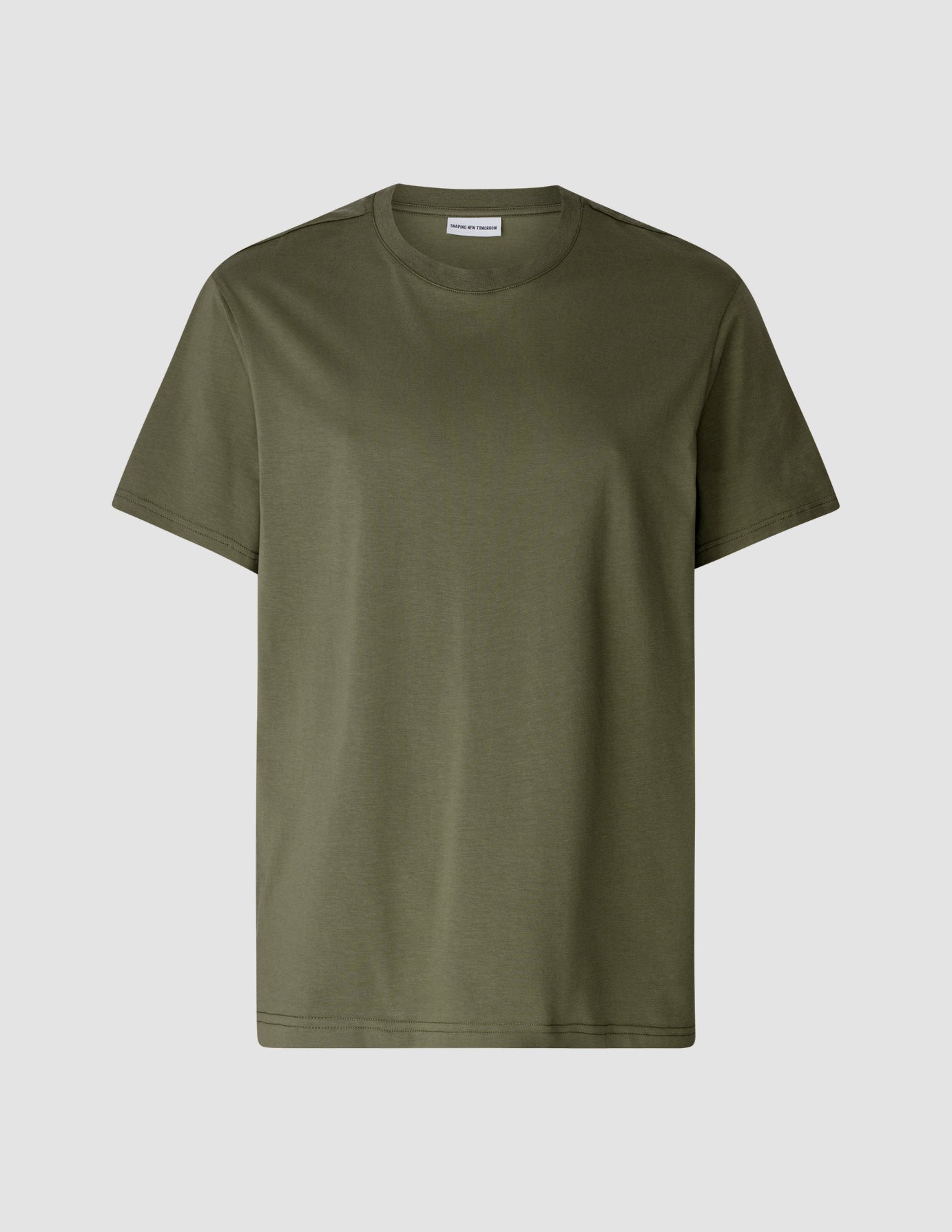 Supima T-Shirt Box Fit Remote Green